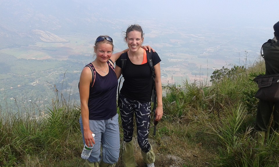 Sarah und Lea auf ihrer Reise durch Kerala